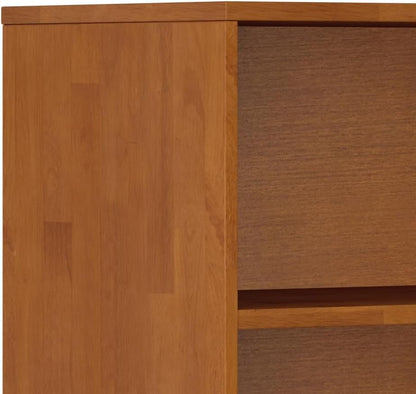✨ Mid Century Modern Bookcase | Solid Wood Storage Shelf with Drawer & Adjustable Shelves for Living Room 🪵